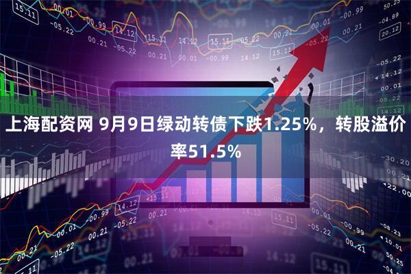 上海配资网 9月9日绿动转债下跌1.25%，转股溢价率51.5%